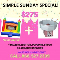 SIMPLE SUNDAY SPECIAL $275