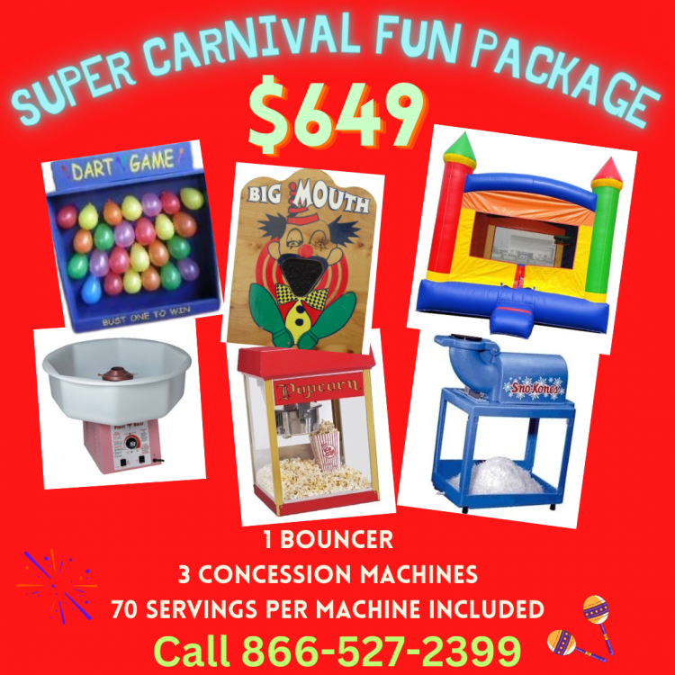 SUPER CARNIVAL FUN PACKAGE